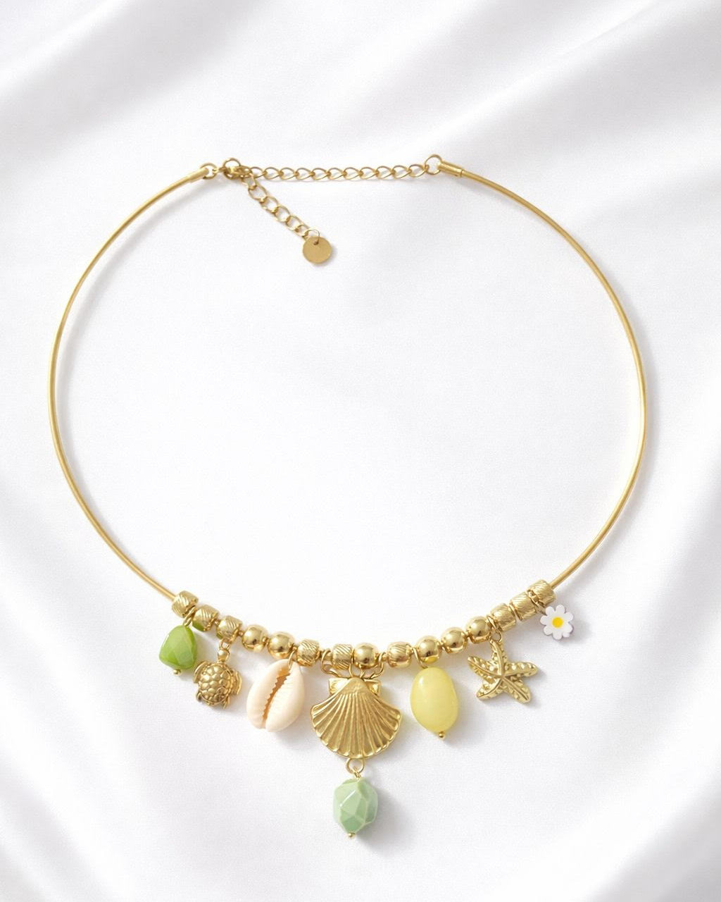 Collier Bohème Chic coquillage